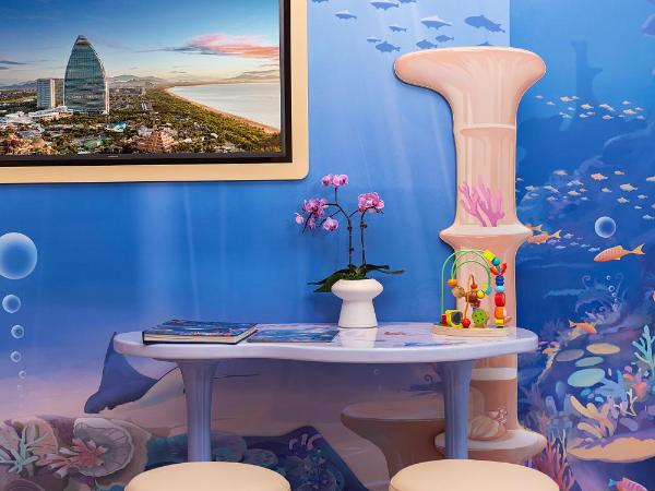 Atlantis Sanya : photo 1 de la chambre beluga family ocean view suite（bunk bed with a slide+unlimited free entry to water park & lost chamber+imperial club benefits during the stay）