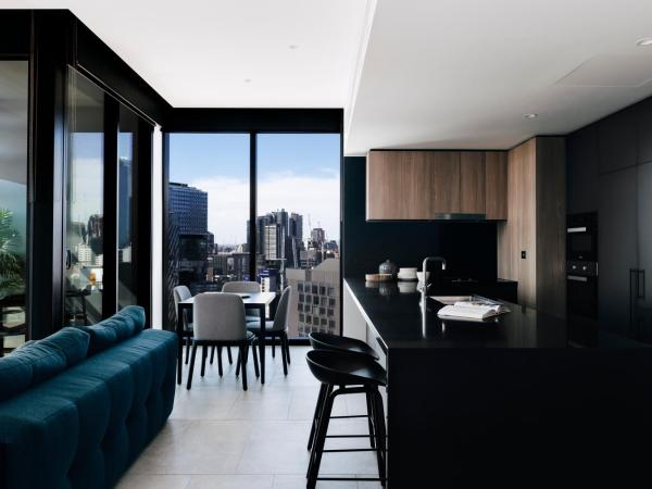 Novotel Melbourne South Wharf : photo 6 de la chambre two bedroom deluxe apartment with city view