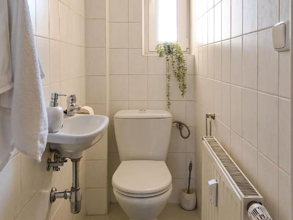 Stodolní Apartment : photo 5 de la chambre chambre double avec salle de bains commune