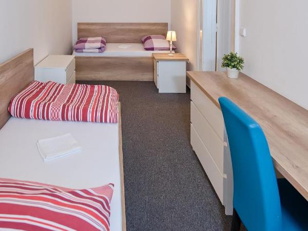 Stodolní Apartment : photo 4 de la chambre chambre familiale avec salle de bains commune