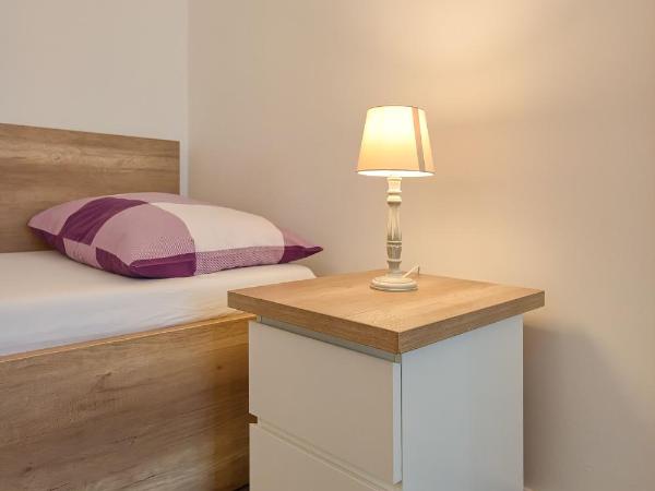 Stodolní Apartment : photo 6 de la chambre chambre familiale avec salle de bains commune