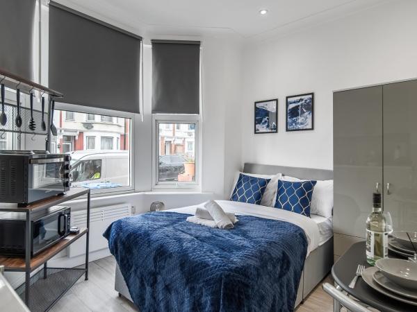 Modern Studio Rooms in Zone 2 London : photo 1 de la chambre chambre double