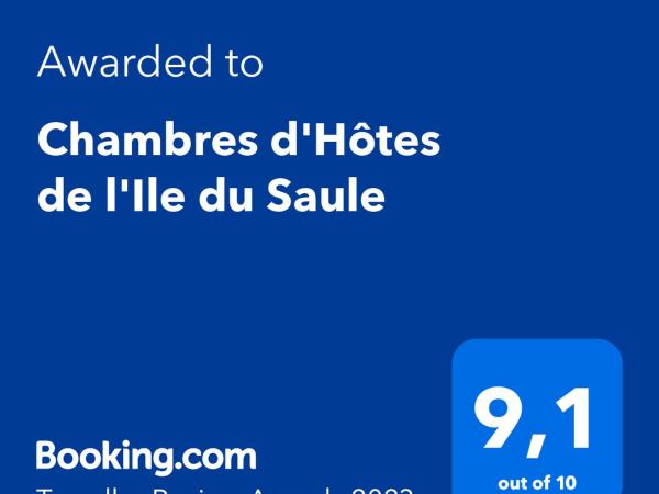 Chambres d'Hôtes de l'Ile du Saule : photo 2 de la chambre chambre double - vue sur jardin