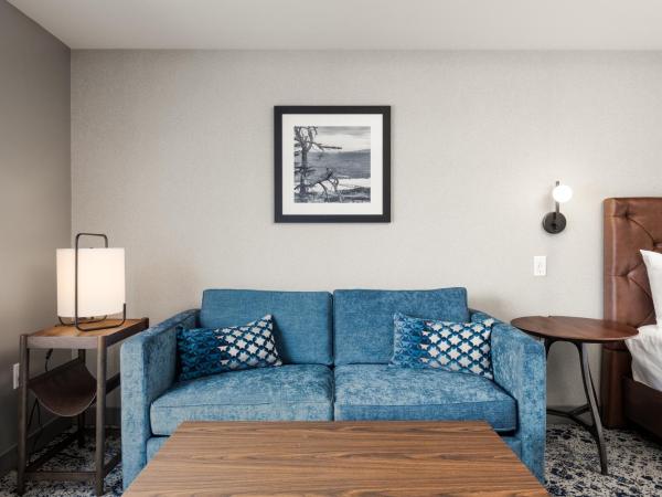 Four Points by Sheraton Kelowna Airport : photo 2 de la chambre premium deluxe, 1 king, 1 sofa bed