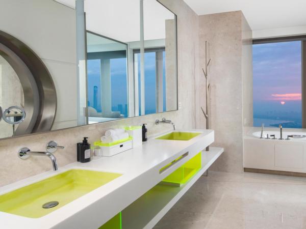 W Suzhou - Jinji Lake : photo 1 de la chambre chambre fabulous - 1 lit king-size - vue sur lac jinji