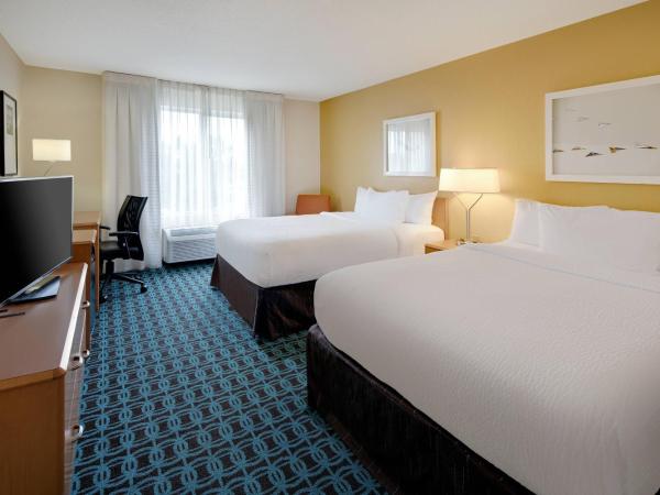 Fairfield Inn & Suites Indianapolis Airport : photo 1 de la chambre chambre double avec 2 lits doubles