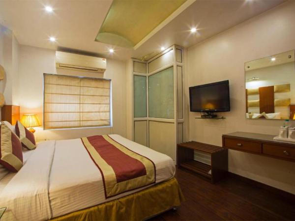 Hotel Palm Do'r Near New Delhi Railway Station : photo 2 de la chambre deluxe room with local delhi sightseeing package (3-4 location included with private sedan car)