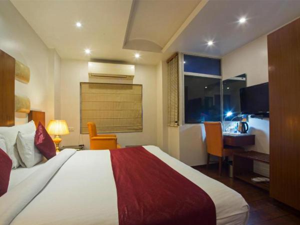 Hotel Palm Do'r Near New Delhi Railway Station : photo 4 de la chambre deluxe room with local delhi sightseeing package (3-4 location included with private sedan car)