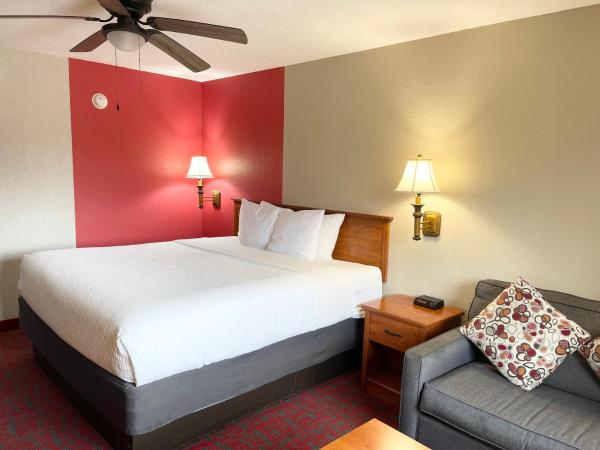 Ramada by Wyndham Oklahoma City Airport North : photo 4 de la chambre suite lit king-size deluxe - non-fumeurs