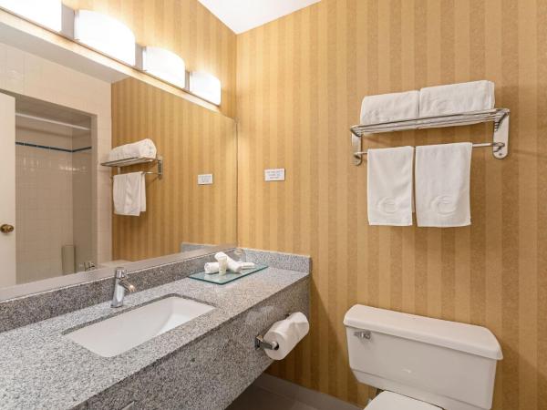 Executive Hotel Vancouver Airport : photo 5 de la chambre chambre lit queen-size - cour