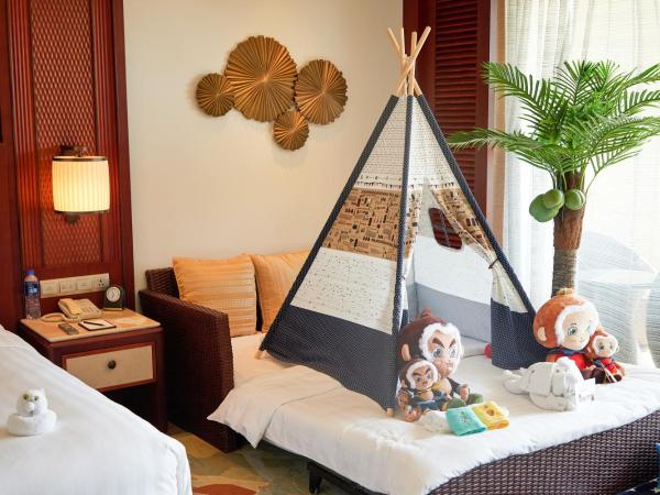 Shangri-La Sanya : photo 2 de la chambre loohoo jungle themed room（minibar once）