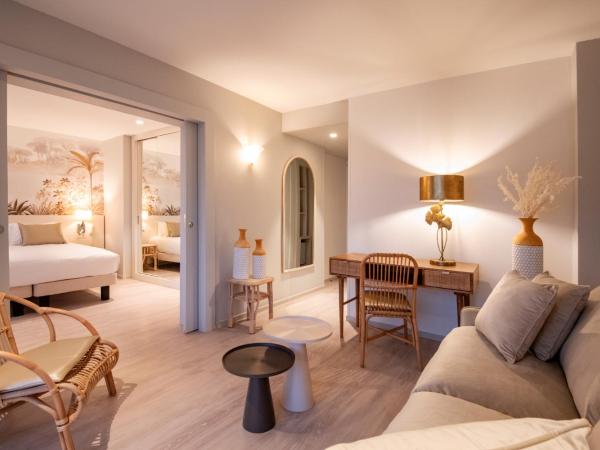 Résidence Hôtelière Chambord au coeur de Menton - entièrement rénovée : photo 4 de la chambre suite deluxe