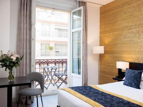 Best Western Plus Hôtel Massena Nice : photo 10 de la chambre chambre lit king-size deluxe avec balcon