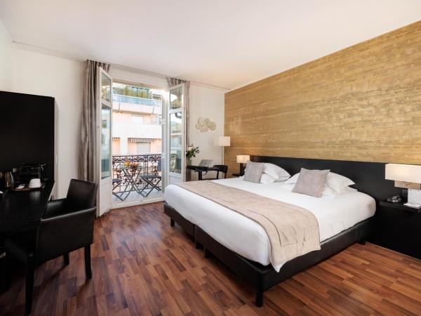 Best Western Plus Hôtel Massena Nice : photo 1 de la chambre chambre lit king-size deluxe avec balcon