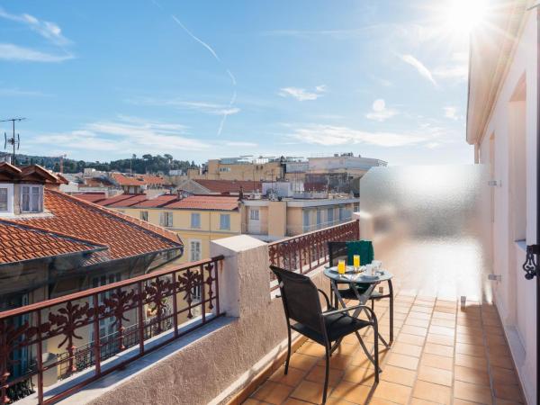 Best Western Plus Hôtel Massena Nice : photo 4 de la chambre chambre king de luxe avec terrasse