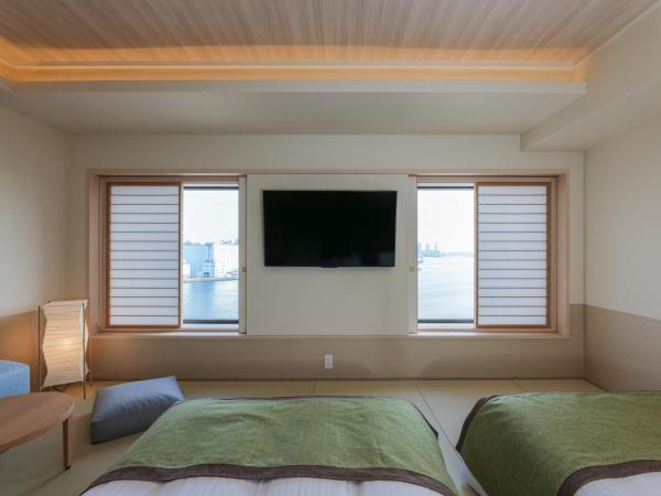 Bayside Hotel Azur Takeshiba : photo 5 de la chambre modern japanese luxury room with ocean view - non-smoking