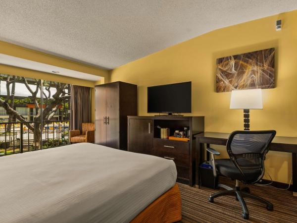 Best Western The Plaza Hotel - Free Breakfast : photo 3 de la chambre chambre lit king-size - vue sur cour