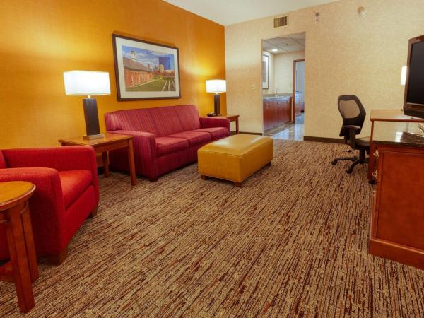Drury Inn & Suites Indianapolis Northeast : photo 2 de la chambre suite lit king-size avec canapé-lit