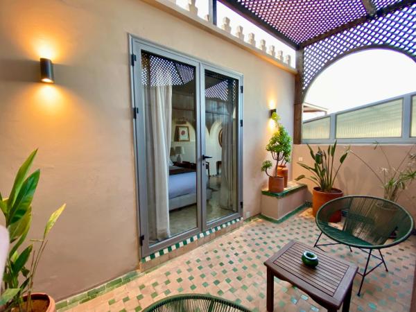 Riad Zamane & Spa Fès : photo 6 de la chambre chambre deluxe avec terrasse - kenz