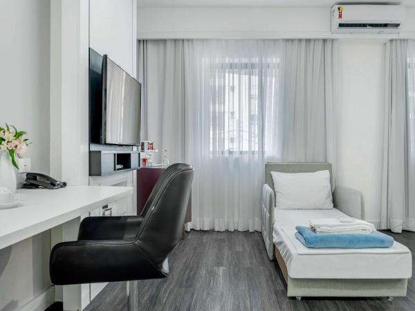Mercure Sao Paulo Ibirapuera Privilege : photo 5 de la chambre appartement supérieur avec 1 lit double et 1 canapé-lit pour 1 personne