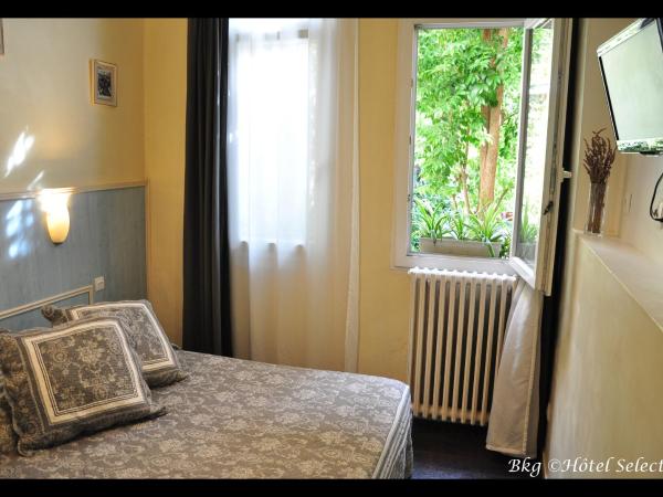Hôtel Select : photo 6 de la chambre chambre double - vue sur jardin
