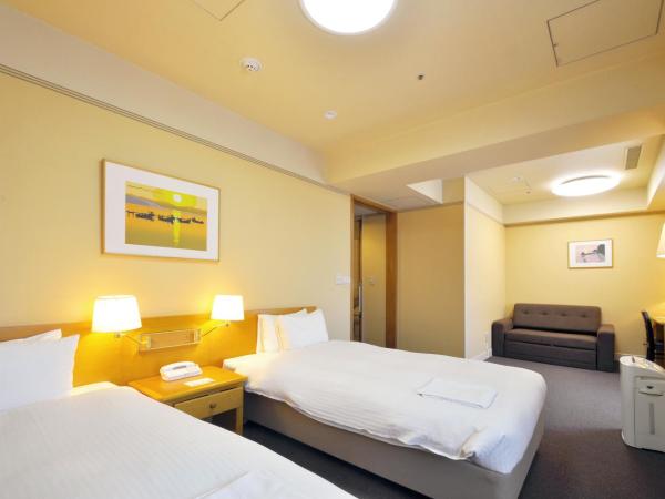 Hotel Lifort Sapporo : photo 4 de la chambre chambre lits jumeaux pour personnes à mobilité réduite