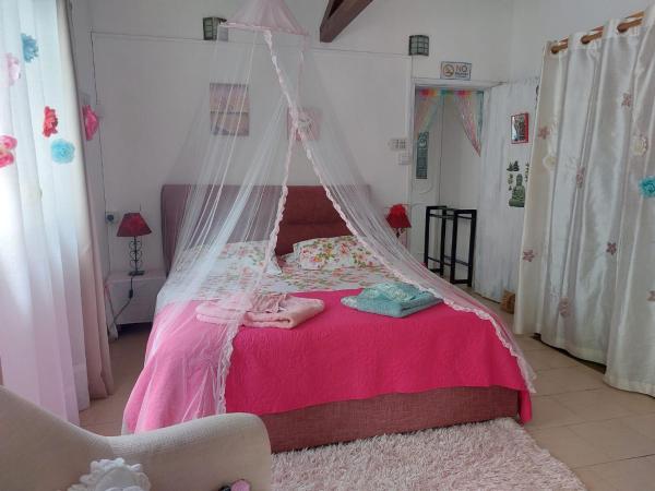 Chambre D'hote PLACE DES AMOUREUX : photo 1 de la chambre chambre double - vue sur jardin