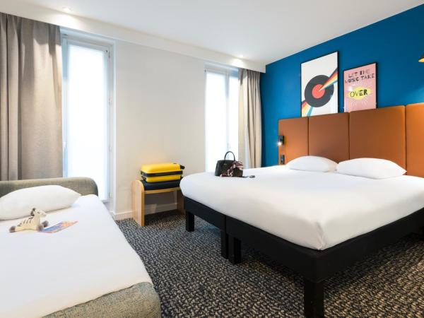 ibis Paris Gare du Nord TGV : photo 1 de la chambre chambre standard avec 1 lit double et 1 lit simple