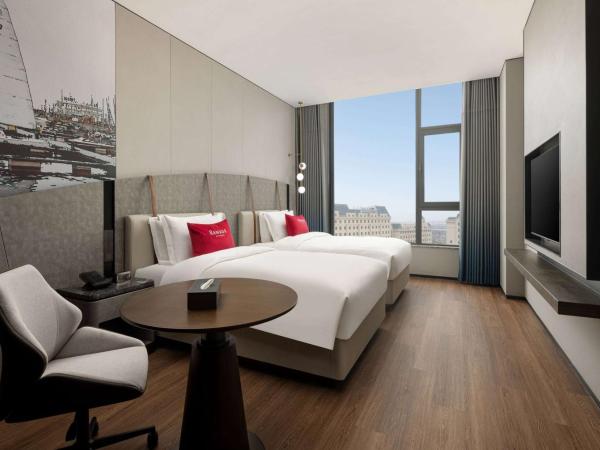 Ramada by Wyndham Qingdao Jiaodong International Airport : photo 1 de la chambre chambre lits jumeaux deluxe