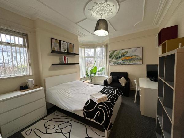 Abbeyfield Guesthouse : photo 1 de la chambre chambre double avec salle de bains commune