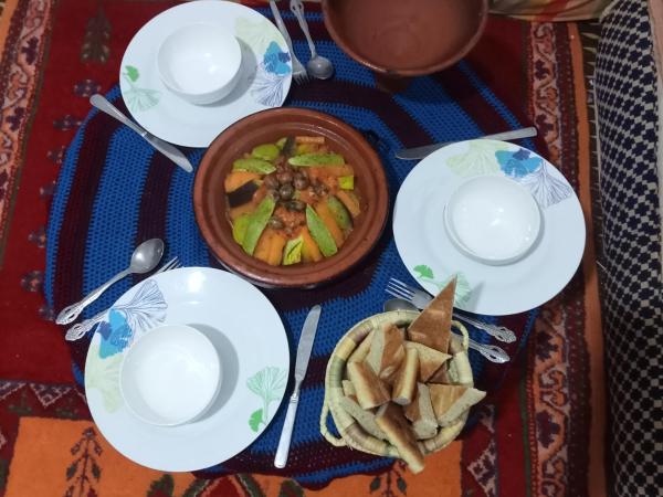 Dar Brahim tizgui nbarda : photo 9 de la chambre chambre deluxe double ou lits jumeaux