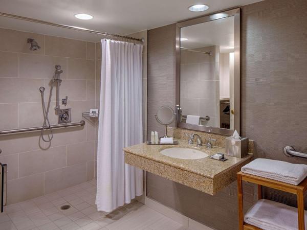 DoubleTree by Hilton Hotel Houston Greenway Plaza : photo 1 de la chambre chambre avec 2 lits queen-size et douche accessible en fauteuil roulant - accessible aux personnes à mobilité réduite - non-fumeurs