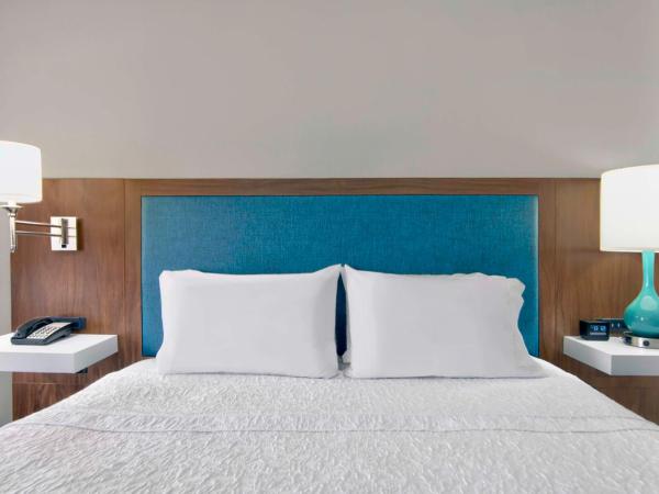 Hampton Inn Ft Lauderdale Airport North Cruise Port : photo 4 de la chambre chambre lit king-size avec four micro-ondes et réfrigérateur - non-fumeurs