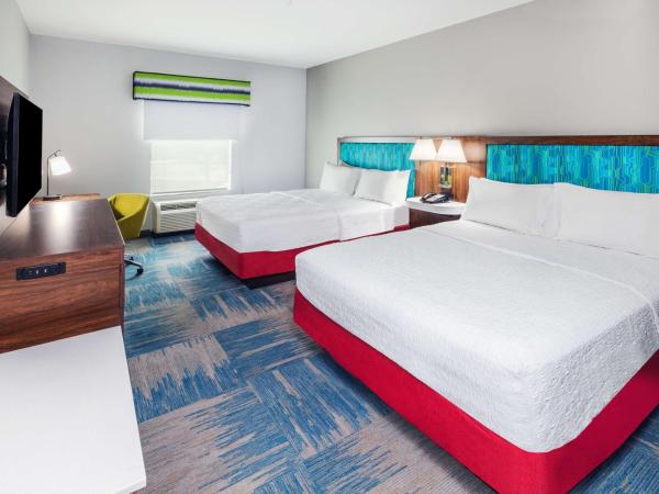 Hampton Inn and Suites Houston Central : photo 4 de la chambre chambre 2 lits queen-size - non-fumeurs