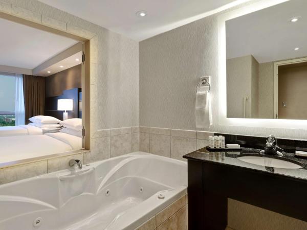 Embassy Suites by Hilton Niagara Falls/ Fallsview : photo 4 de la chambre queen suite with spa bath and horseshoe/us falls view