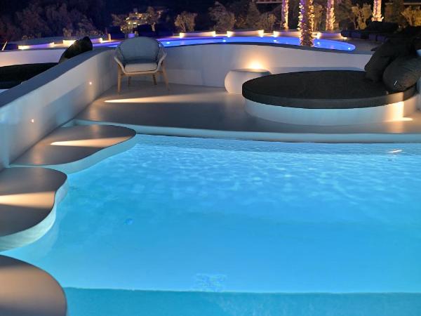 Million Stars Mykonos : photo 5 de la chambre suite aquatique topaz riviera avec piscine privée