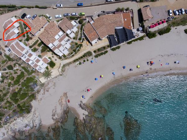 Htel et Rsidence Ta Kladia - Omigna : photo 1 de la chambre studio avec vue partielle sur la mer (2 adultes + 1 enfant) 