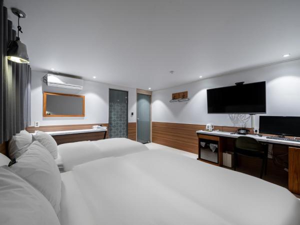 Jamsil Noblestay Hotel : photo 5 de la chambre chambre lits jumeaux