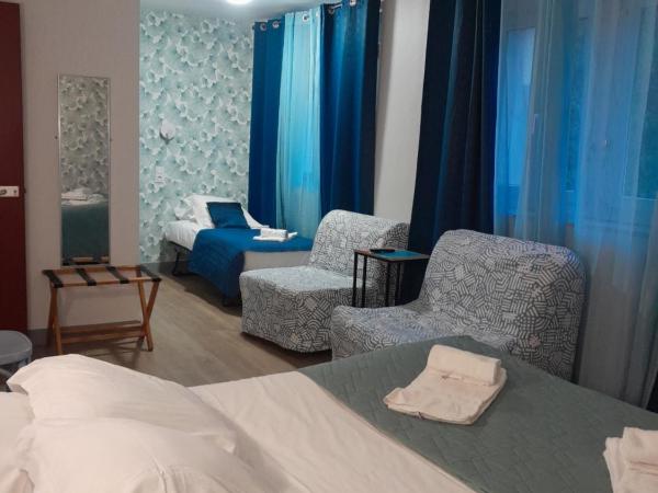 Hotel La Voilerie Cancale bord de mer : photo 4 de la chambre chambre familiale