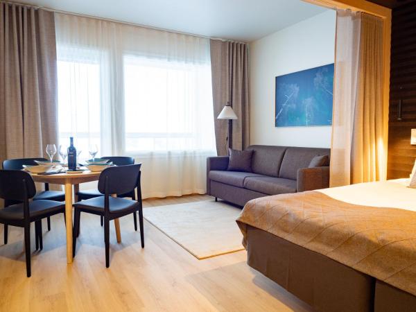 Nallikari Seaside Aalto Apartments : photo 6 de la chambre chambre double supérieure