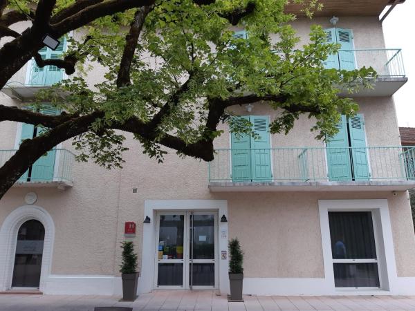 Logis Auberge Saint Simond : photo 3 de la chambre chambre lits jumeaux standard