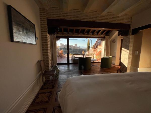 La Casa Juan Ranas : photo 3 de la chambre chambre double deluxe avec vue sur château