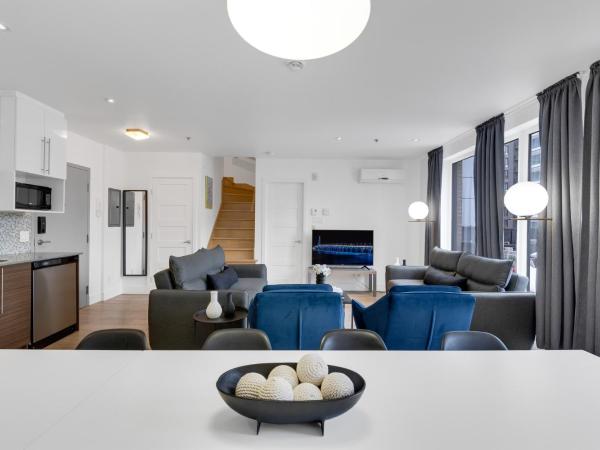 Liv MTL Downtown : photo 5 de la chambre downtown-503 | spacious 3br duplex with luxury rooftop mtl