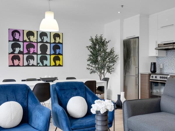 Liv MTL Downtown : photo 7 de la chambre downtown-503 | spacious 3br duplex with luxury rooftop mtl