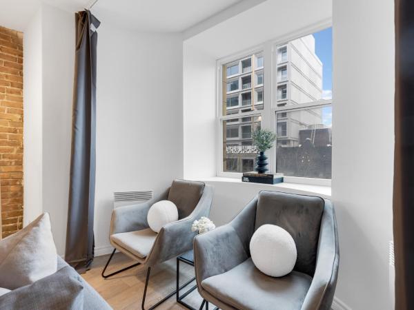 Liv MTL Downtown : photo 7 de la chambre downtown-401 | spacious modern 2br suite montreal