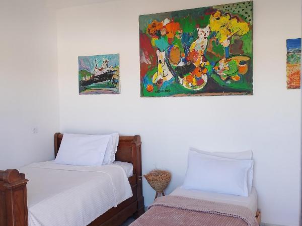 Riad Ocean Beach Douira : photo 2 de la chambre chambre triple - vue sur la piscine