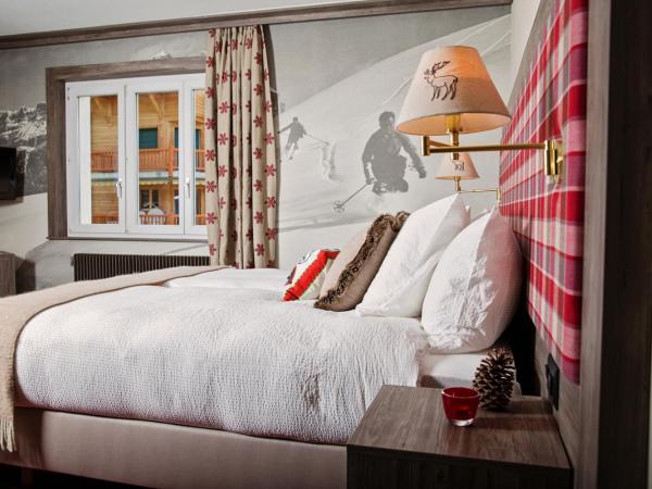 Hotel Bristol Verbier : photo 2 de la chambre chambre double confortable avec balcon