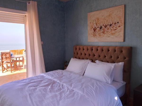 Riad Ocean Beach Douira : photo 2 de la chambre chambre double - vue sur mer