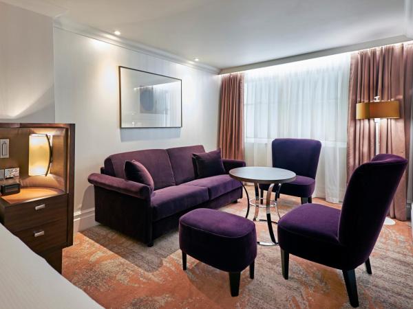 Hilton London Hyde Park : photo 3 de la chambre chambre supérieure avec 2 lits queen-size