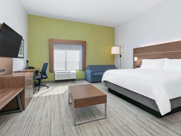 Holiday Inn Express - San Antonio East I-10 , an IHG Hotel : photo 3 de la chambre chambre lit king-size - adaptée aux personnes malentendantes avec douche accessible en fauteuil roulant - non-fumeurs